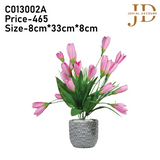 Blossom Elegance Vase (Light Pink) Bonsai