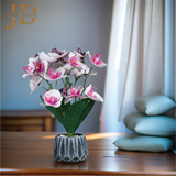 Orchid Elegance Vase (WhitePink) Bonsai