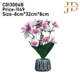 Orchid Elegance Vase (WhitePink) Bonsai
