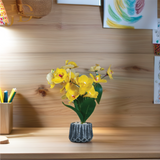 Orchid Elegance Vase (Yellow) Bonsai