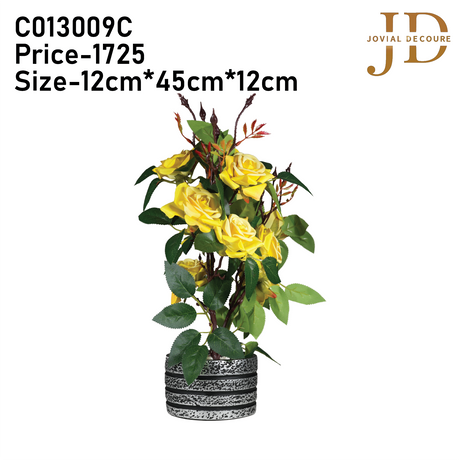 Ruby Roses (Yellow) Bonsai