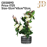 Ruby Roses (White) Bonsai