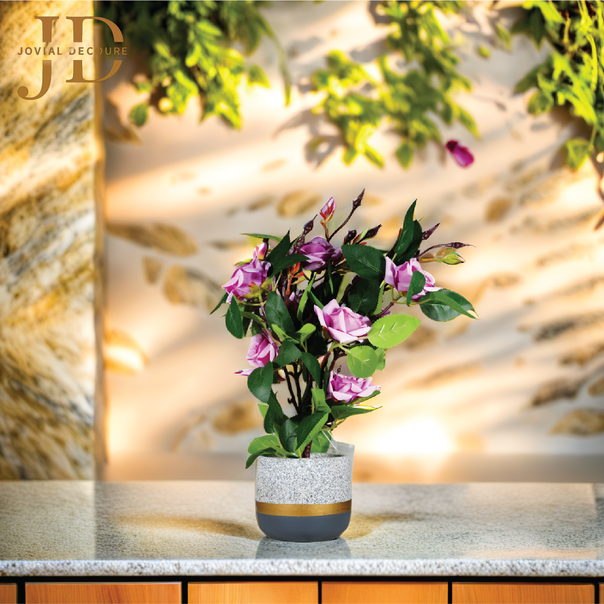 Scarlet Roses (Light Pink) Bonsai