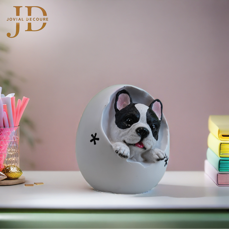 Cute Puppy Egg Piggy Bank