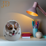 Cute Puppy Egg Piggy Bank