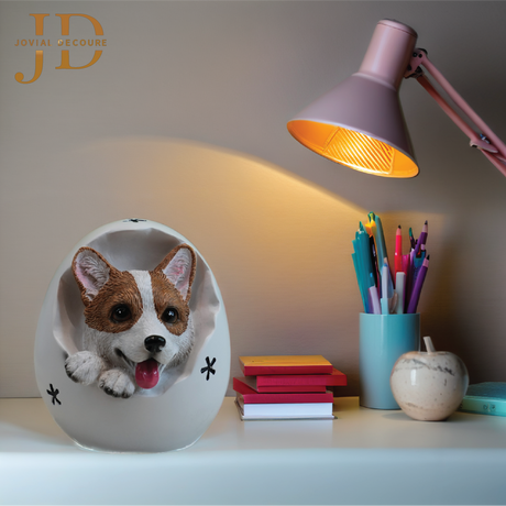 Cute Puppy Egg Piggy Bank
