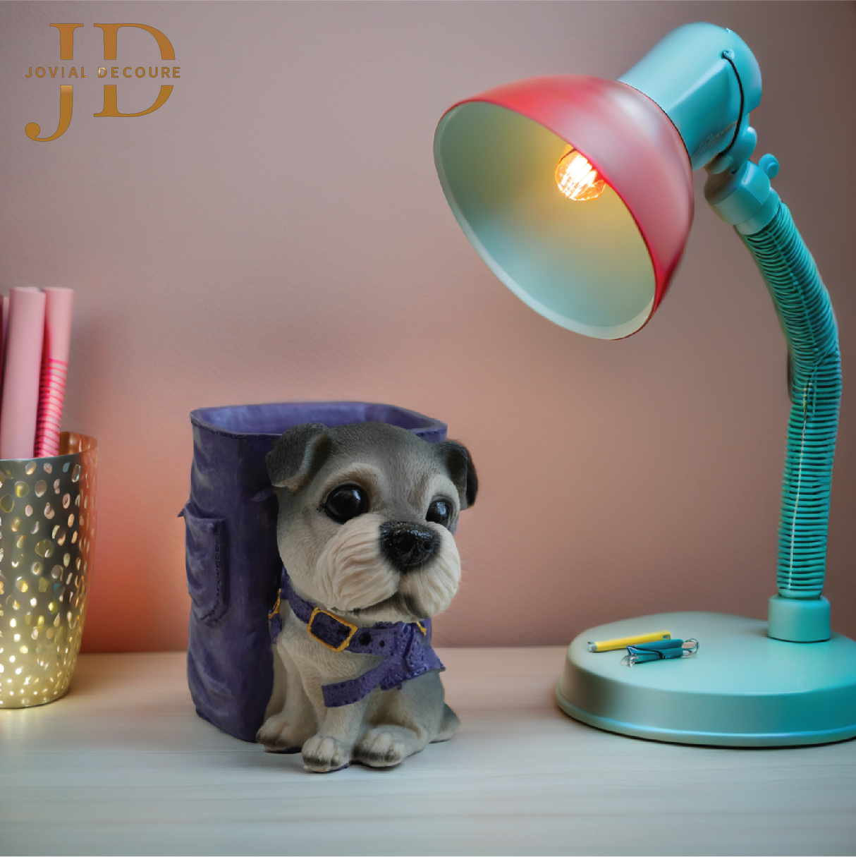 Cute Puppy with PenHolder