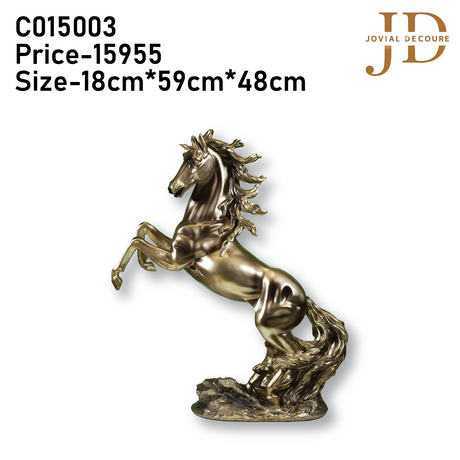 Bronze Finish Medium Horse