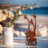 Standing Giraffe Family Set of 3