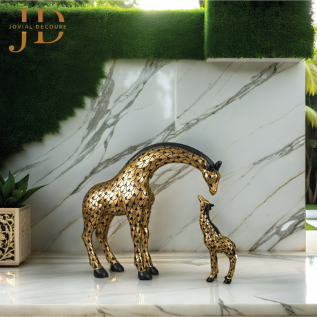 Giraffe with Baby Giraffe Set of 2