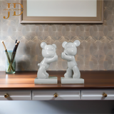 Teddy Bears Book Holder White