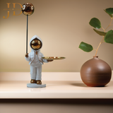 Standing Astronaut with Tray