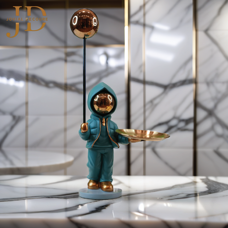 Standing Astronaut with Tray