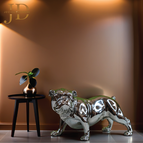 BullDog Standing Statue