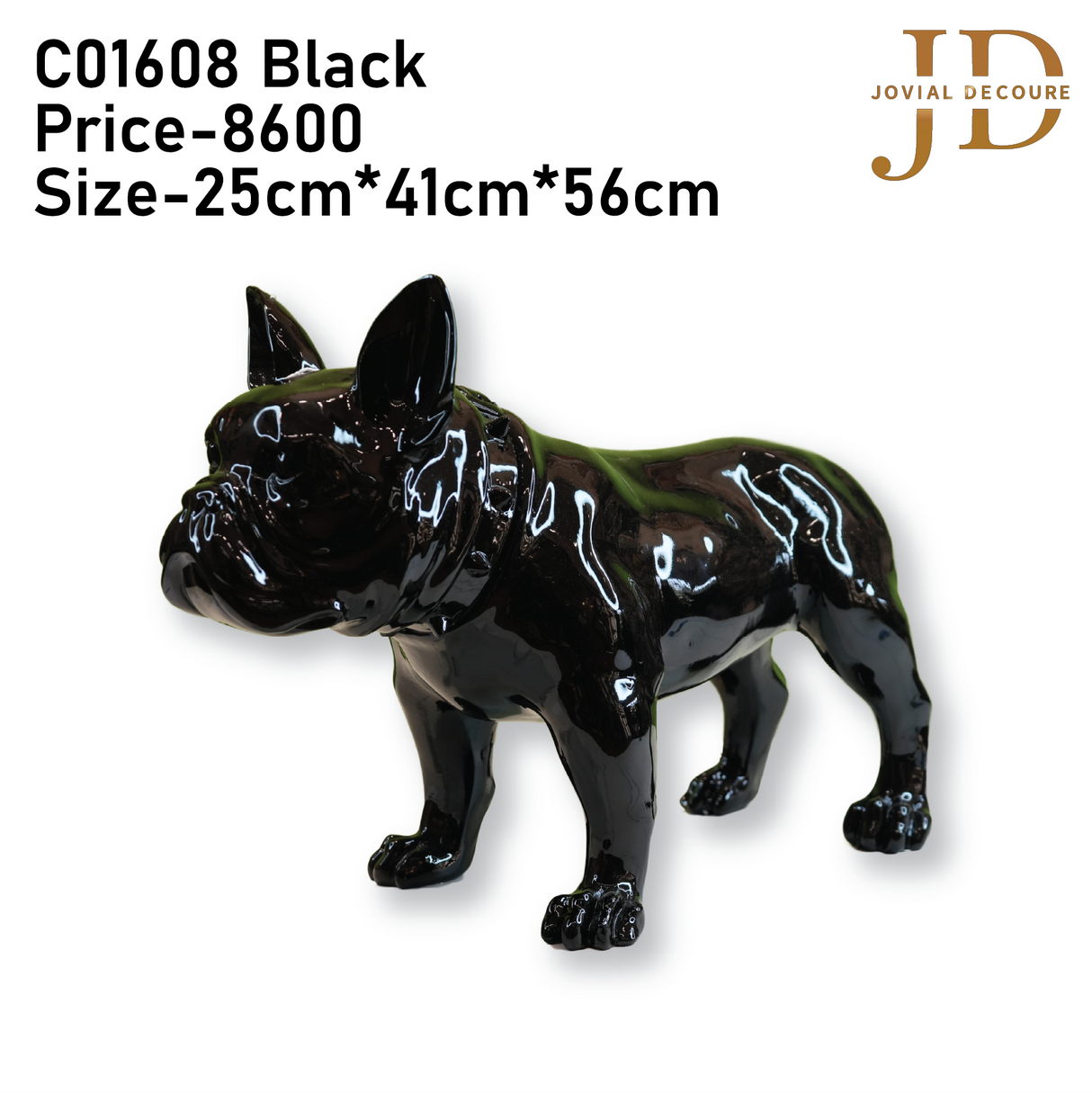 BullDog Standing Statue Large
