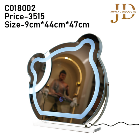 Mickey Face Mirror 3 Lights