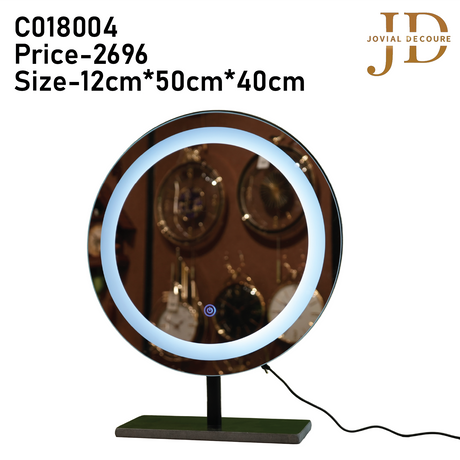 Table Mirror Big Round 3 Colours Light