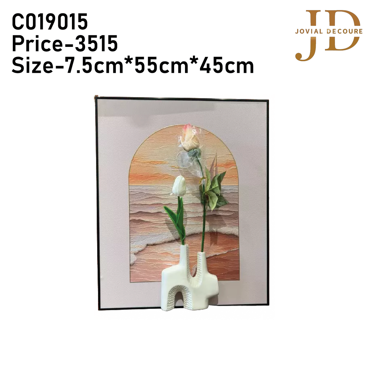 Scenery with Flowers 3D WallArt