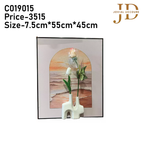 Scenery with Flowers 3D WallArt