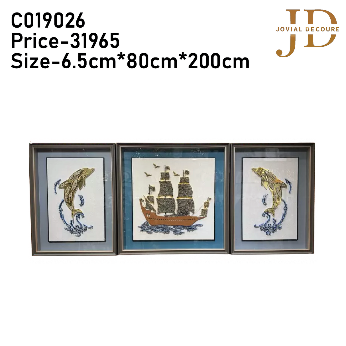Ship Scenery Frames Set of 3