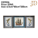 Ship Scenery Frames Set of 3