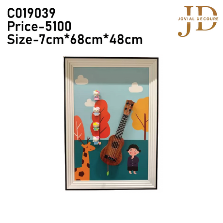 Boy Guitar 3D WallArt