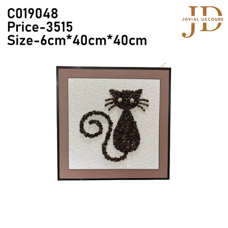 Coffee Cat 3D WallArt