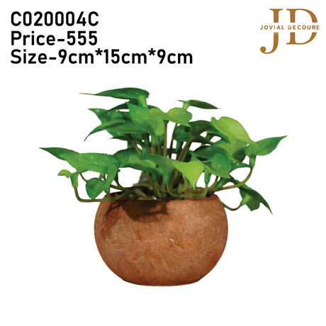 Leafy Serenity (Light Green) Bonsai