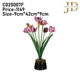 Floral Elegance (Dark Pink) Bonsai