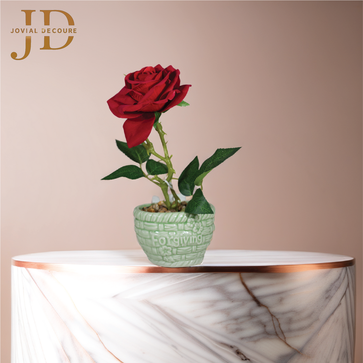 Forgiving Red Rose Bonsai