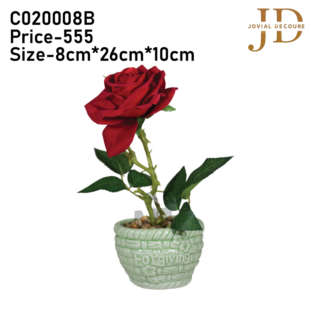 Forgiving Red Rose Bonsai
