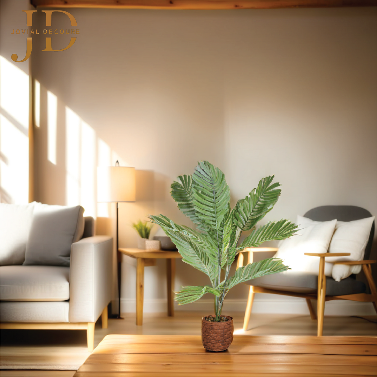 Areca Palm Artificial Plant (Light Green)