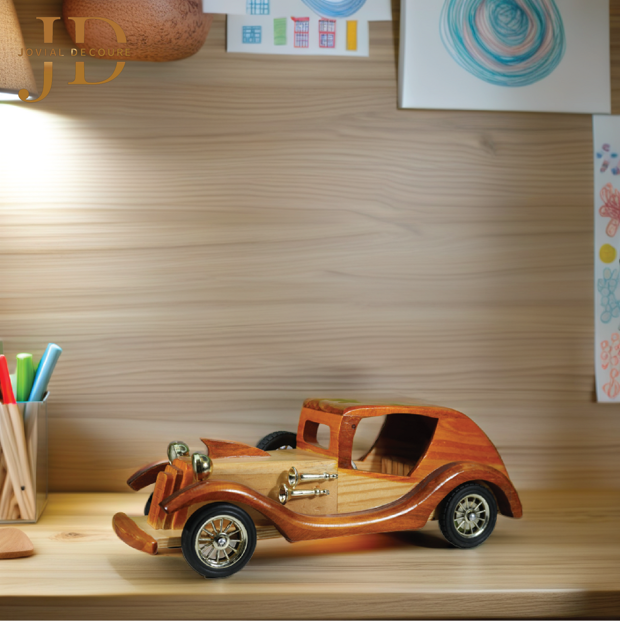 Hardwood Classic Vintage Retro Car Antique