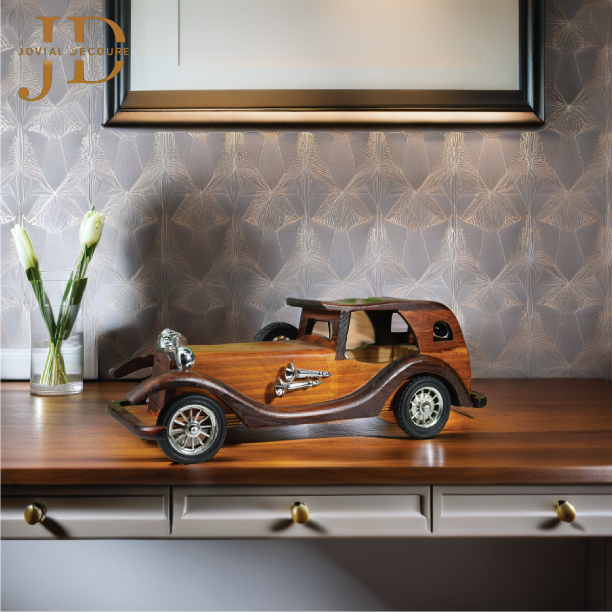 Hardwood Classic Vintage Retro Car Antique