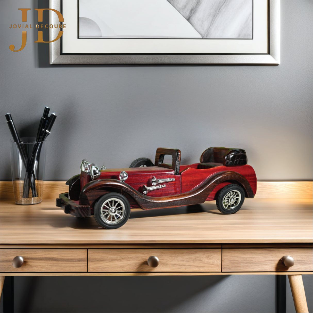 Hardwood Classic Vintage Retro Car Antique
