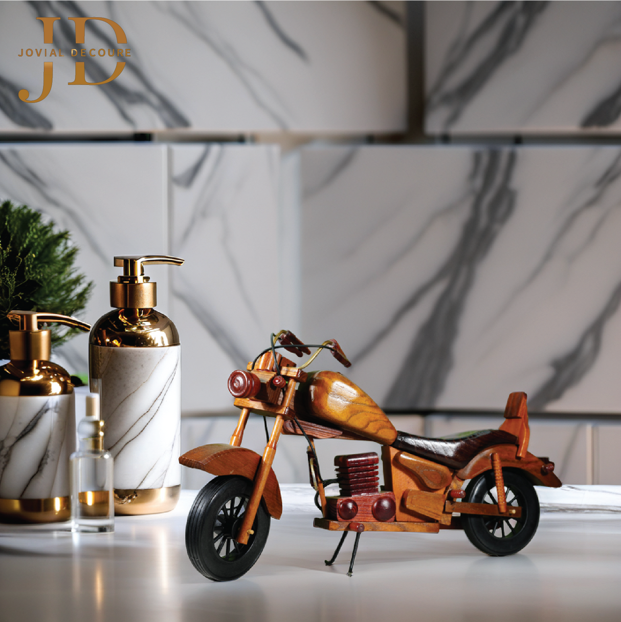 Wooden Bike Antique Large