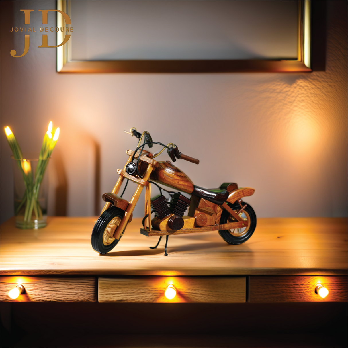 Wooden Bike Antique Medium