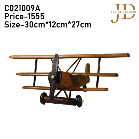 Wooden Aircraft Antique Small