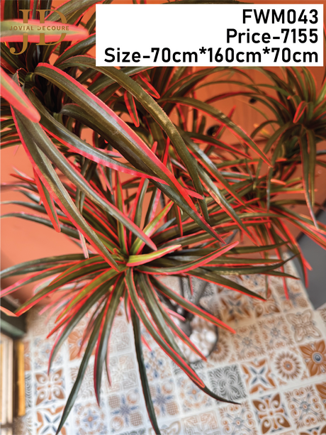 Artificial Yucca Purple Plant with Pot