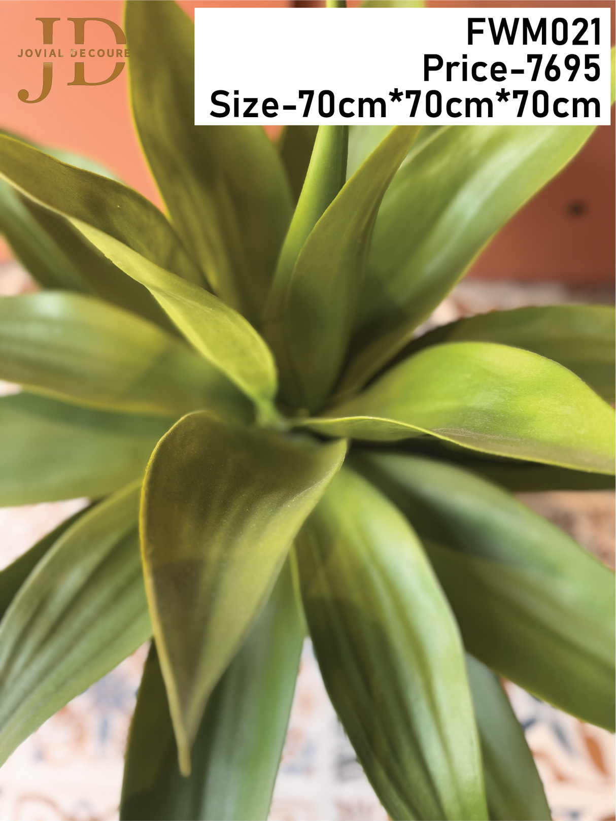 Artificial Agave Plant with Pot 02