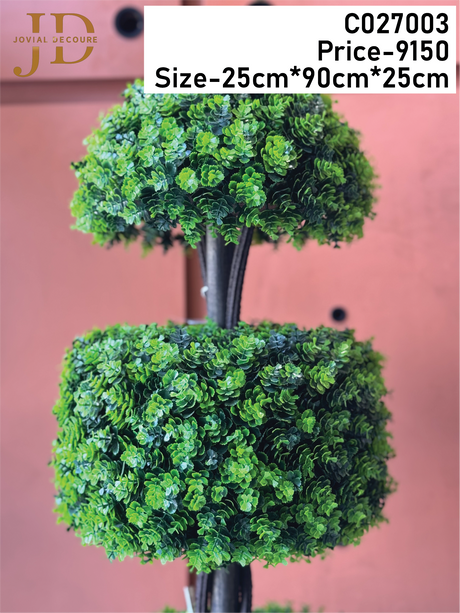 Artificial Boxwood Balls Tree with Pot