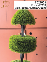 Artificial Boxwood Balls Tree with Pot