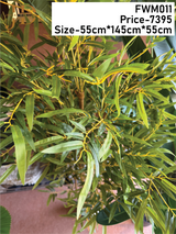Artificial Bamboo Silk Tree with Pot