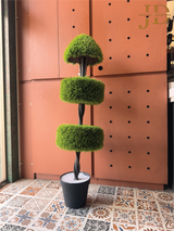 Artificial Boxwood Balls Tree with Pot