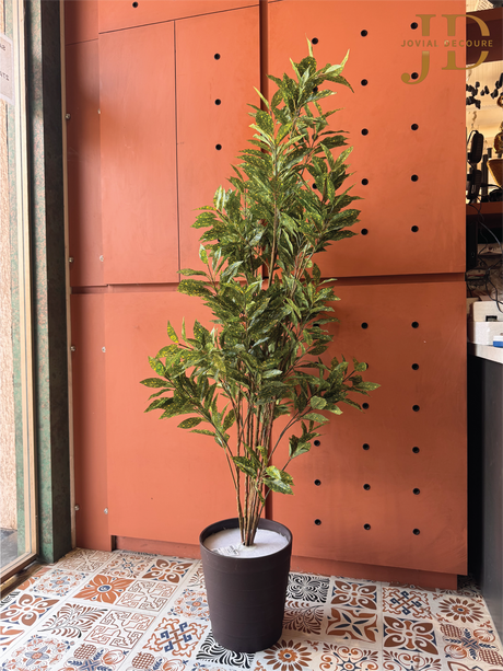 Artificial Croton Plant with Pot