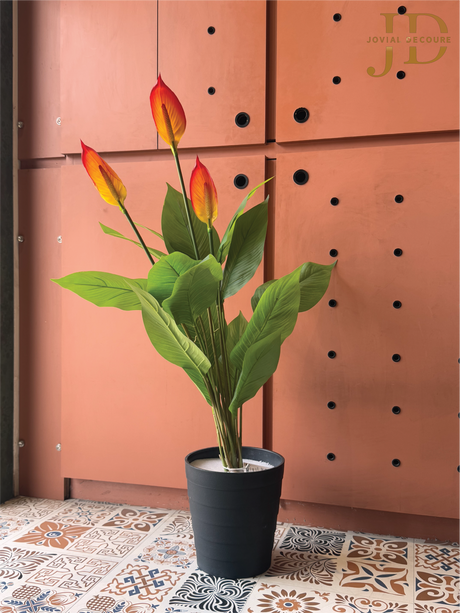 Artificial Real Touch Peace Lily Plant With Pot