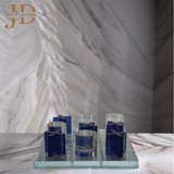 XOXO Glass Antique Blue