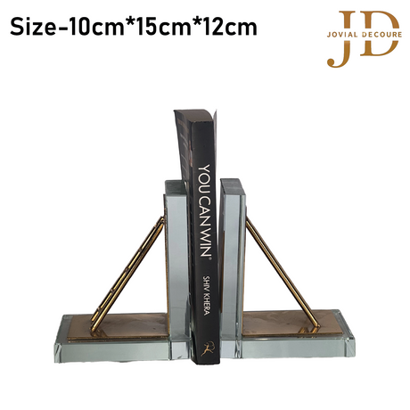 Decorative Book Stand For Desk Glass-Ladder