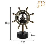 Brass Table Clock Golden