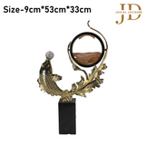 Carousel Brass Decoration Fish-Shaped